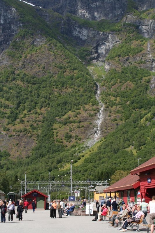 Cruise on fjords of Norway, Sognefjorden, Aurlandsfjorden, Flåm