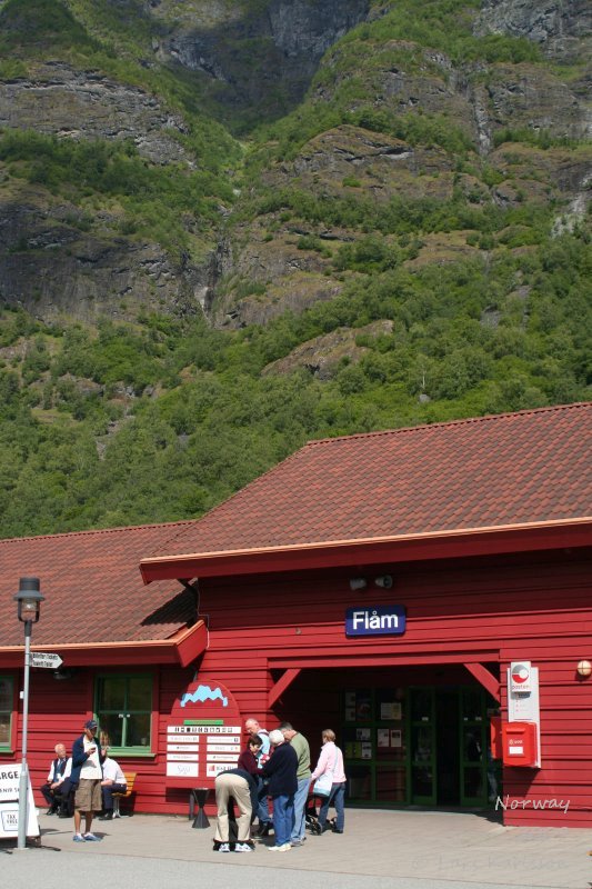 Cruise on fjords of Norway, Sognefjorden, Aurlandsfjorden, Flåm