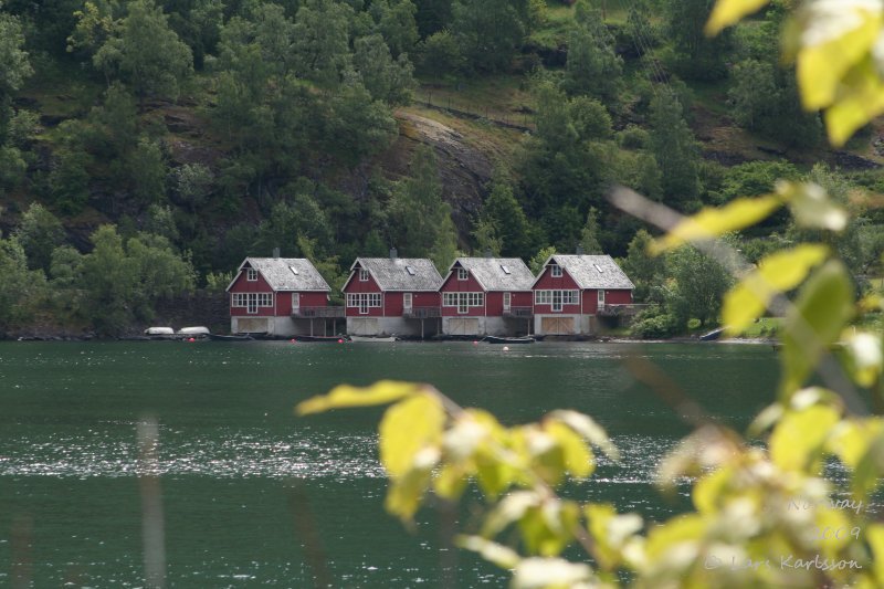 Cruise on fjords of Norway, Sognefjorden, Aurlandsfjorden, Flåm