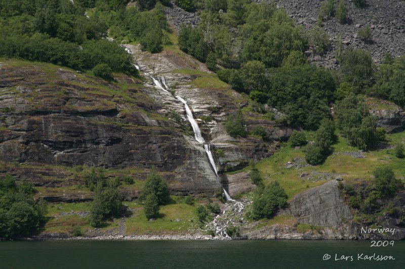 Cruise on fjords of Norway, Sognefjorden, Aurlandsfjorden, Flåm