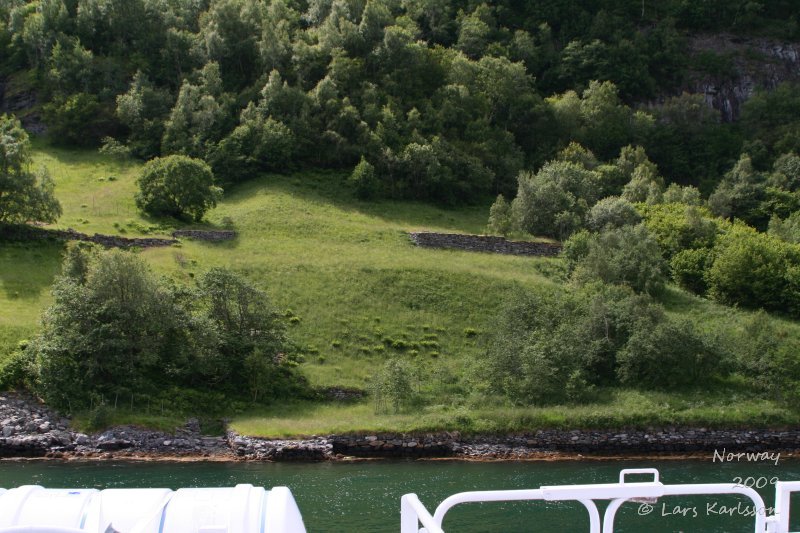 Cruise on fjords of Norway, Sognefjorden, Aurlandsfjorden, Flåm