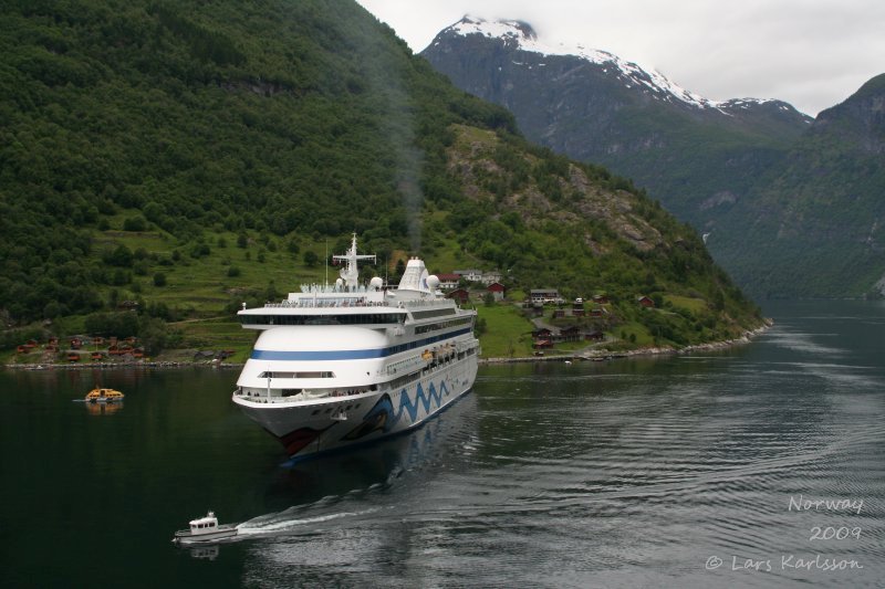 Norway cruise: Hellesylt and Geiranger