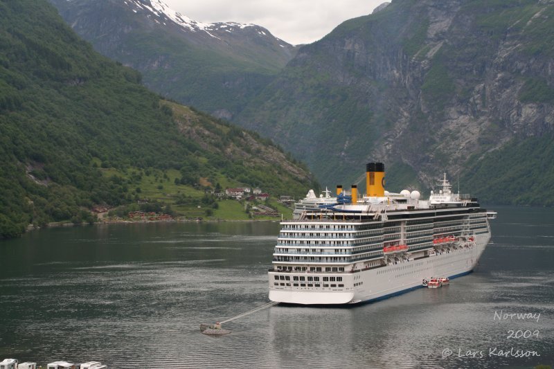 Norway cruise: Hellesylt and Geiranger