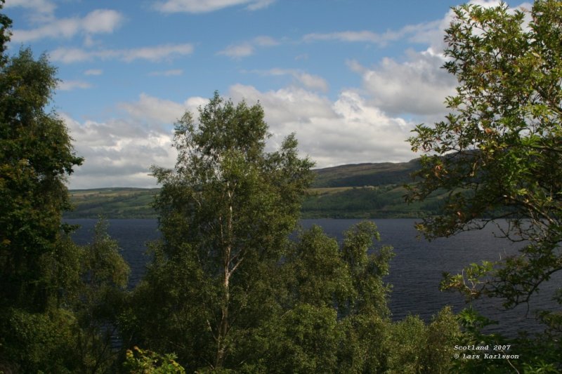 Loch Ness lake