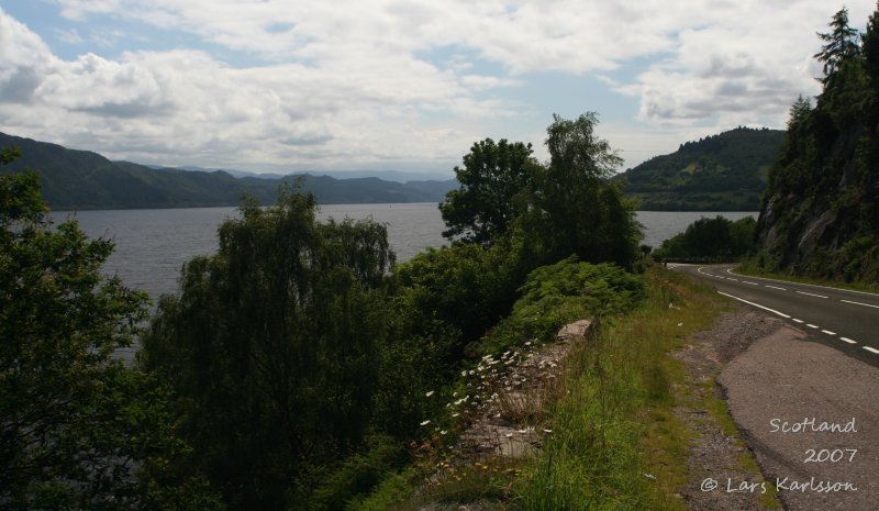 Loch Ness lake