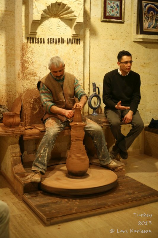 Göreme, Avanos pottery workshop