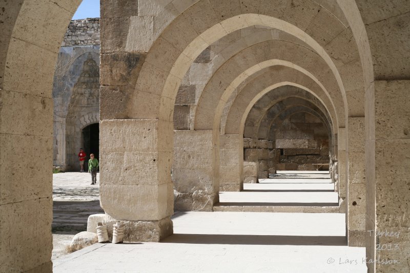 Cappadocia, Aksaray caravanserai built by Alaattin Keykubat 1