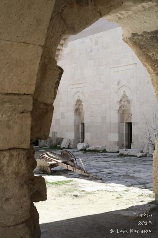 Cappadocia, Aksaray caravanserai built by Alaattin Keykubat 1