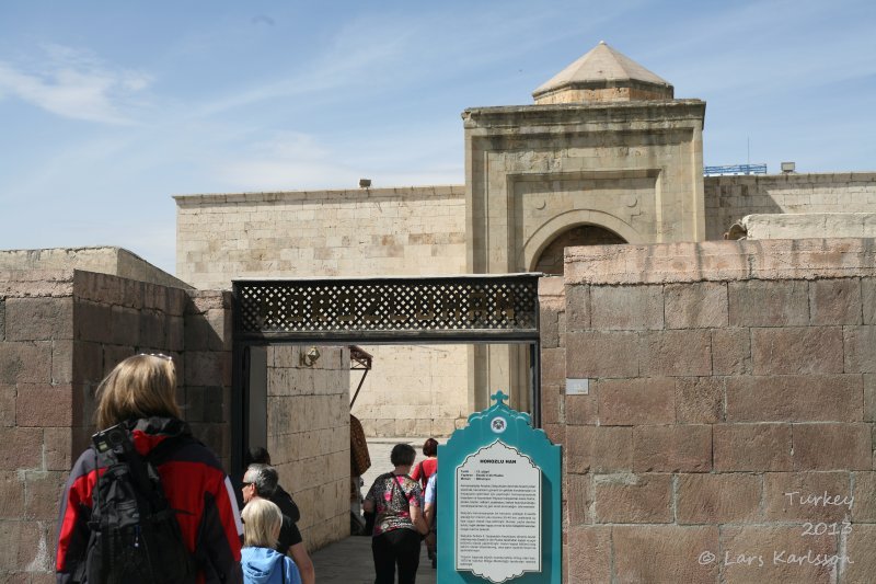 Cappadocia, Konya caravanserai built by Esed-din Ruzbe