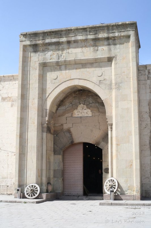 Cappadocia, Konya caravanserai built by Esed-din Ruzbe