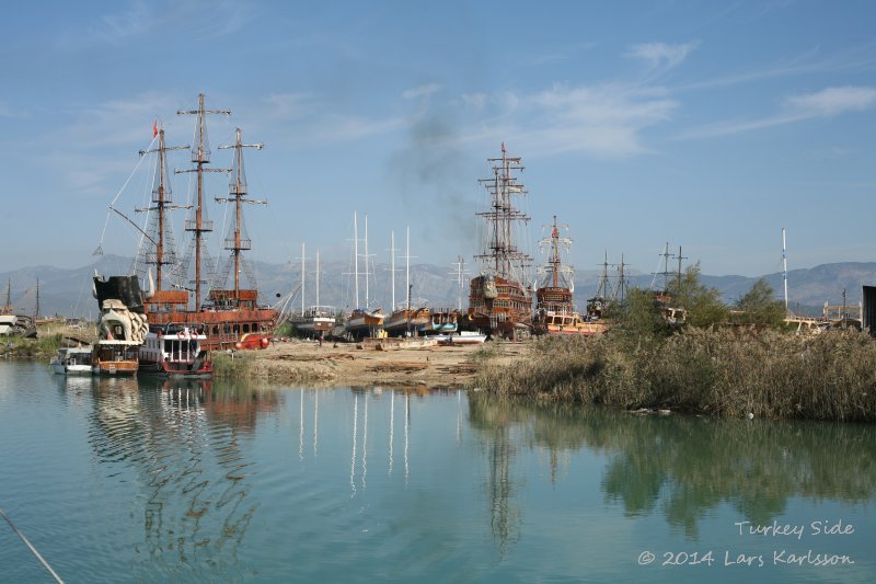 One week travel in Turkey, Boat Tour Manavgat