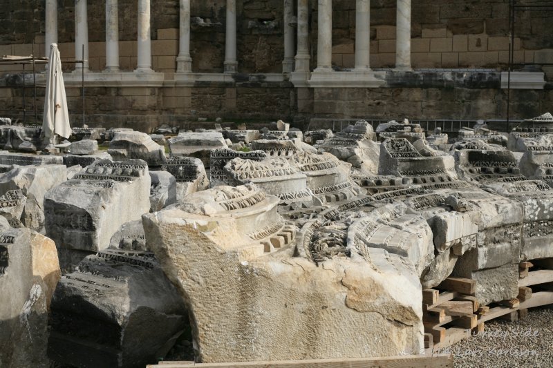 One week in Turkey, Back to Side ruins