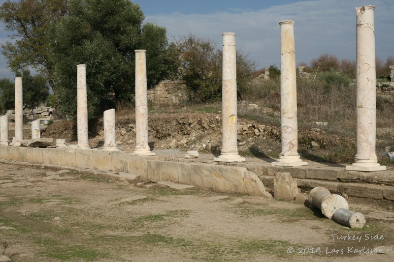 One week in Turkey, Back to Side ruins