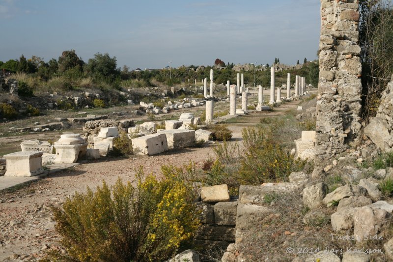 One week in Turkey, Back to Side ruins