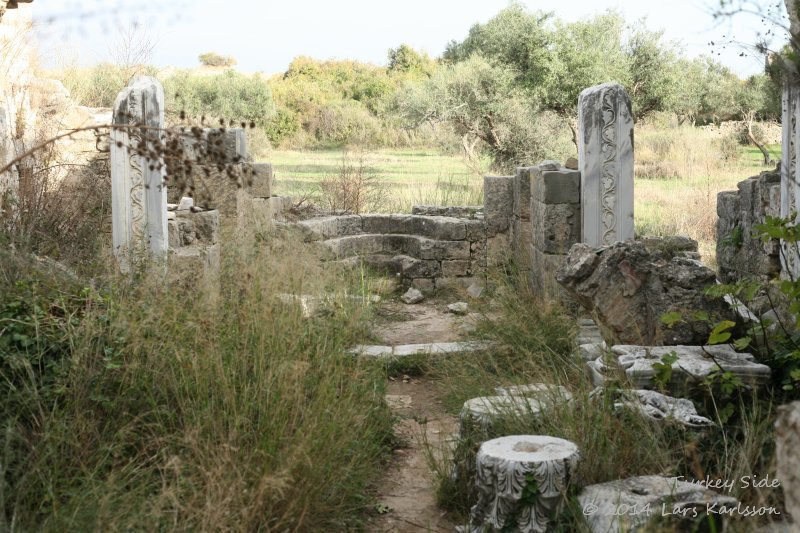 One week in Turkey, Back to Side ruins