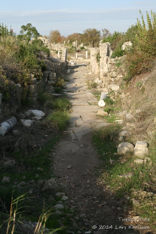 One week in Turkey, Back to Side ruins