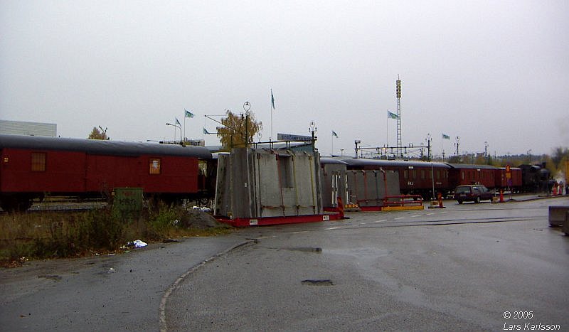 From Stockholm to Katrineholm by a steam train, 2005