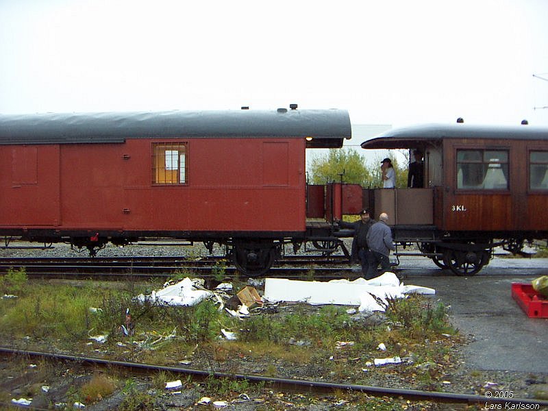 From Stockholm to Katrineholm by a steam train, 2005