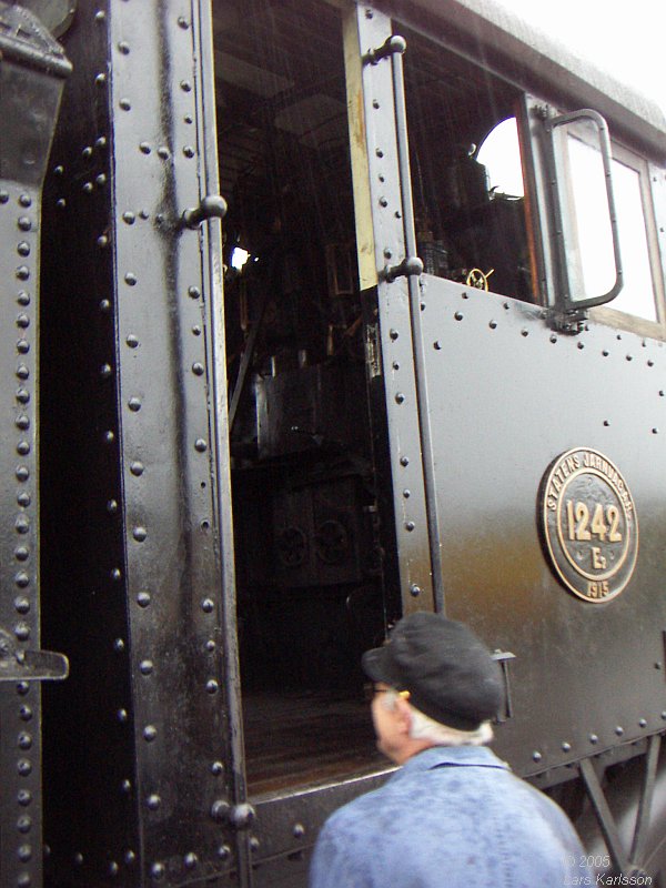 From Stockholm to Katrineholm by a steam train, 2005