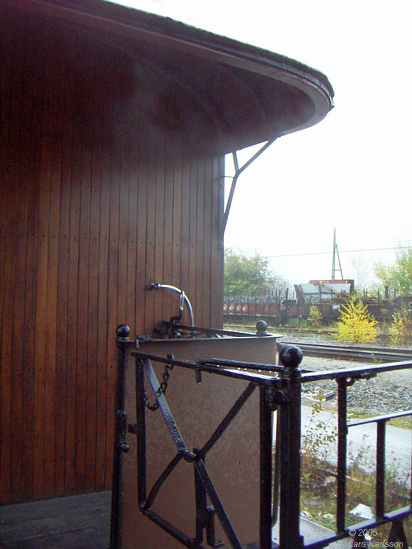 From Stockholm to Katrineholm by a steam train, 2005