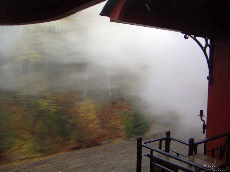 From Stockholm to Katrineholm by a steam train, 2005