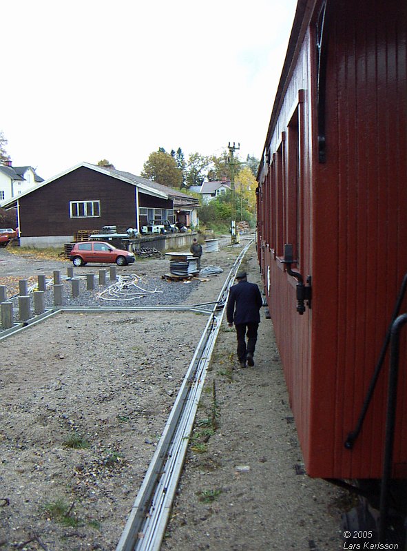 From Stockholm to Katrineholm by a steam train, 2005