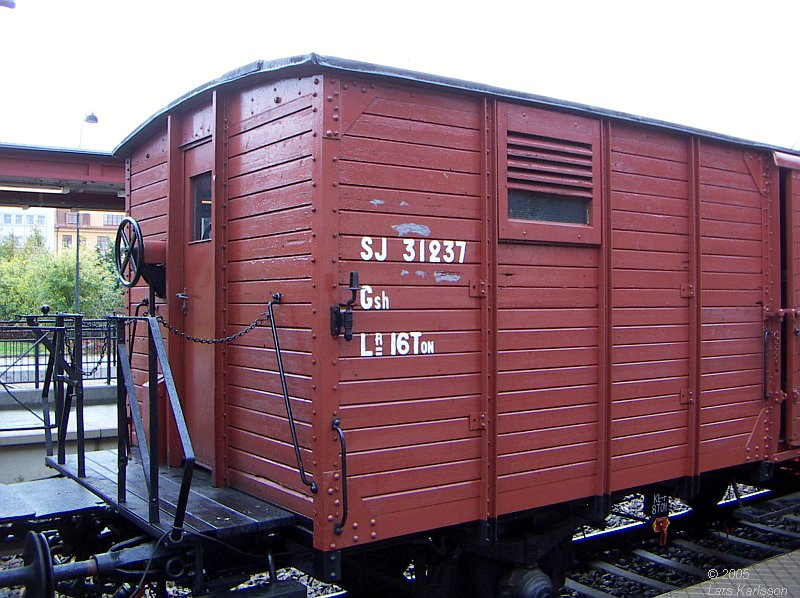 From Stockholm to Katrineholm by a steam train, 2005