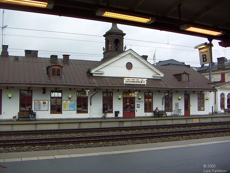 From Stockholm to Katrineholm by a steam train, 2005