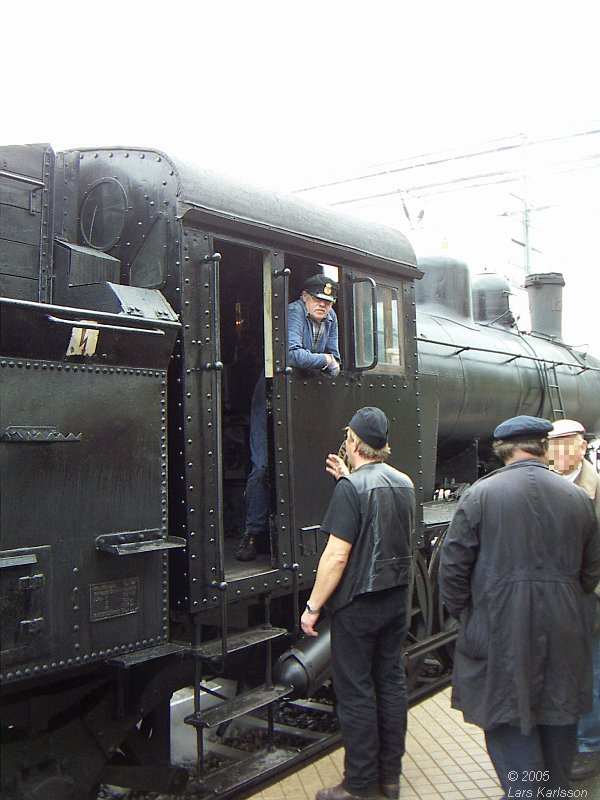 From Stockholm to Katrineholm by a steam train, 2005