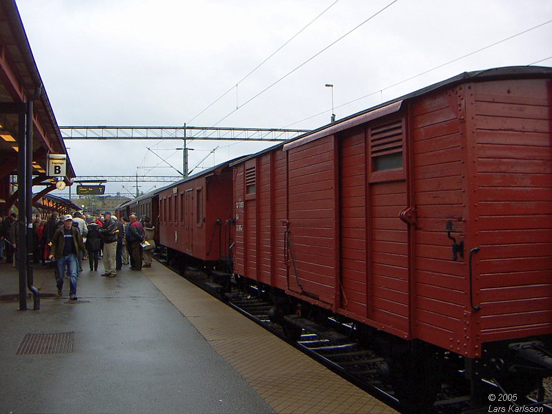 From Stockholm to Katrineholm by a steam train, 2005