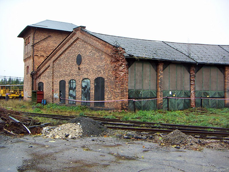 From Stockholm to Katrineholm by a steam train, 2005