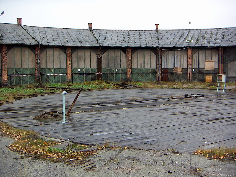 From Stockholm to Katrineholm by a steam train, 2005