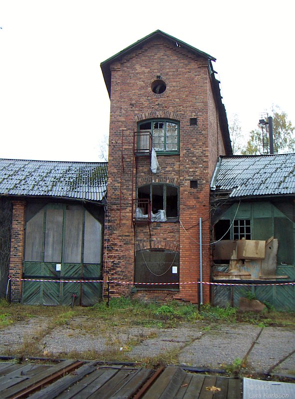 From Stockholm to Katrineholm by a steam train, 2005