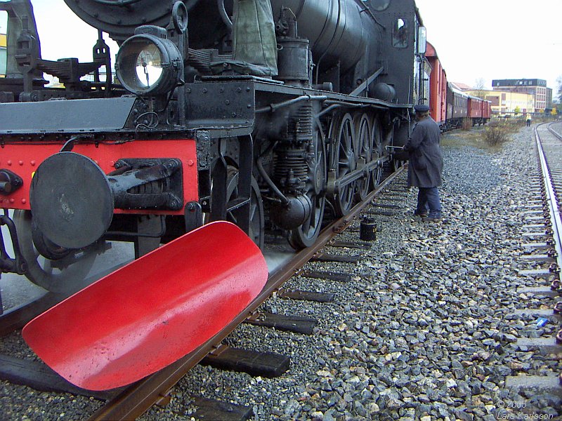 From Stockholm to Katrineholm by a steam train, 2005