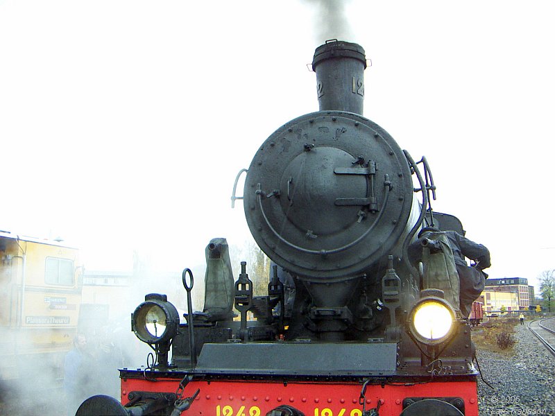 From Stockholm to Katrineholm by a steam train, 2005