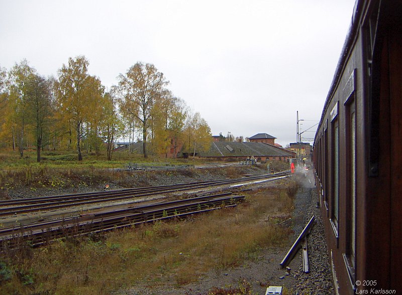 From Stockholm to Katrineholm by a steam train, 2005