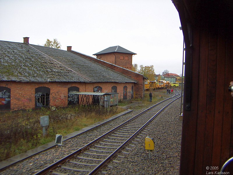 From Stockholm to Katrineholm by a steam train, 2005