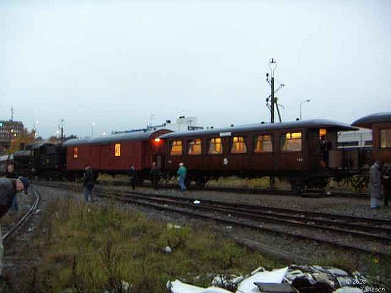 From Stockholm to Katrineholm by a steam train, 2005