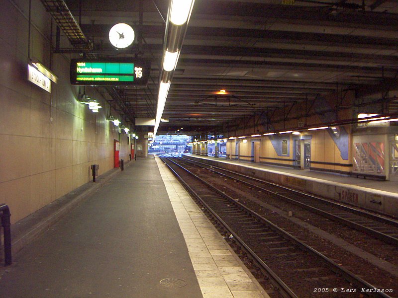 From Stockholm City to Nynäshamn by steam train, Sweden 2005