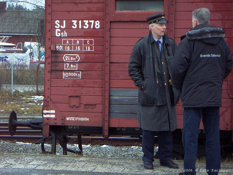 From Stockholm City to Nynäshamn by steam train, Sweden 2005