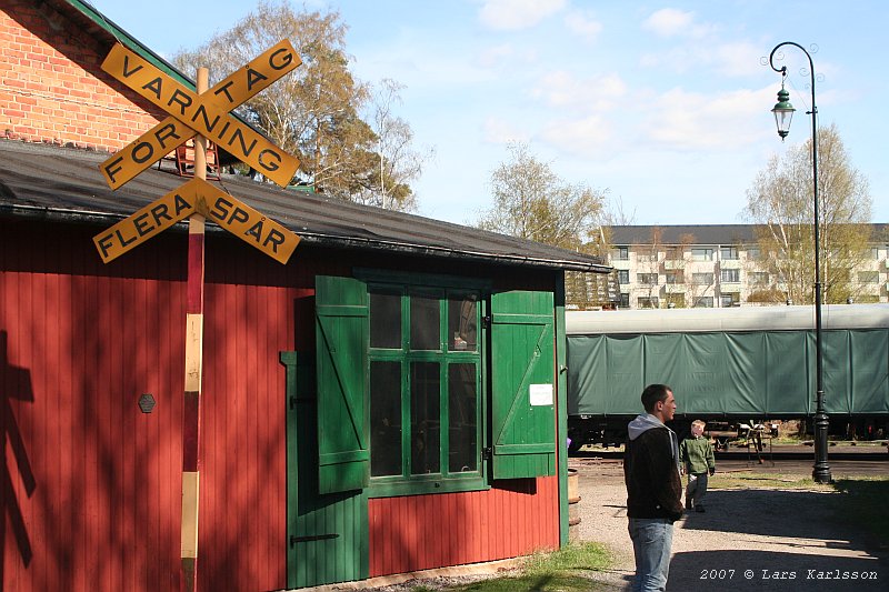 A visit to Nynärhamn's Railway Museum, Sweden 2007