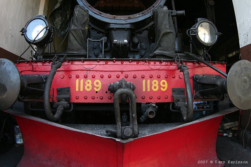 A visit to Nynärhamn's Railway Museum, Sweden 2007