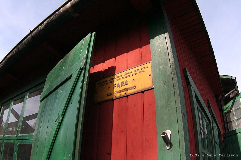 A visit to Nynärhamn's Railway Museum, Sweden 2007