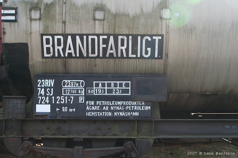 A visit to Nynärhamn's Railway Museum, Sweden 2007