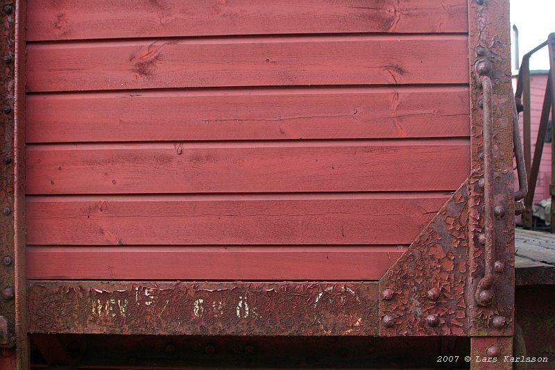 A visit to Nynärhamn's Railway Museum, Sweden 2007