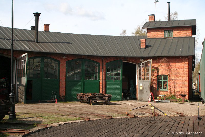 A visit to Nynärhamn's Railway Museum, Sweden 2007