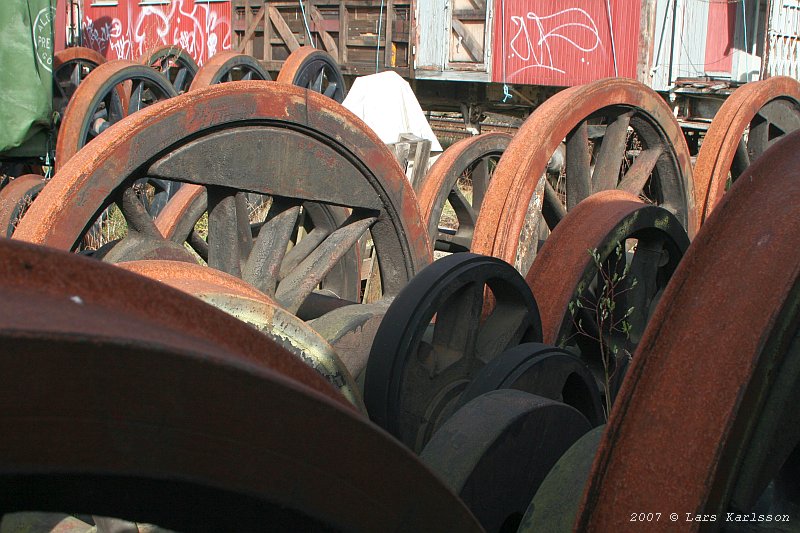 A visit to Nynärhamn's Railway Museum, Sweden 2007