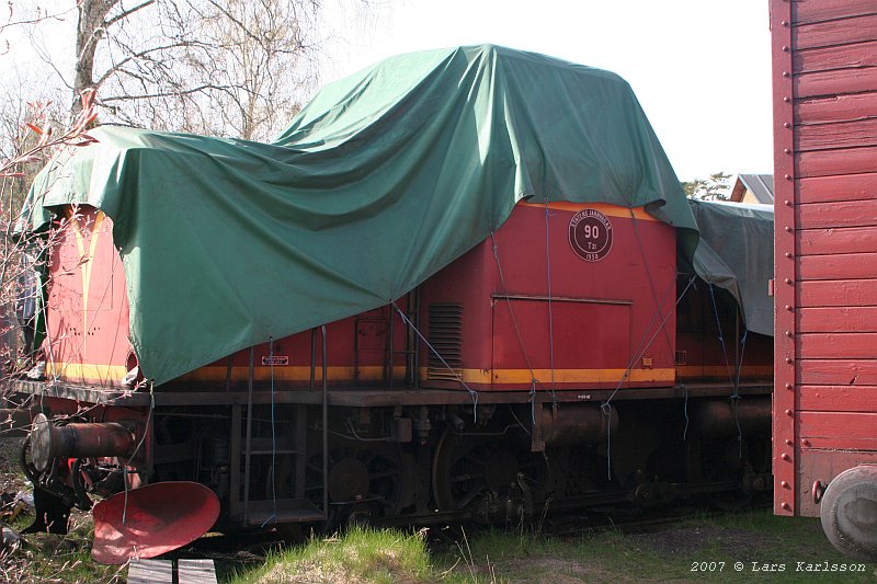 A visit to Nynärhamn's Railway Museum, Sweden 2007