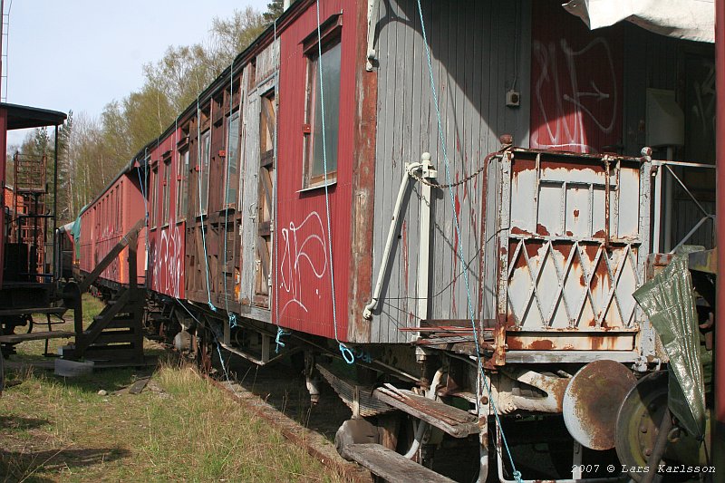 A visit to Nynärhamn's Railway Museum, Sweden 2007