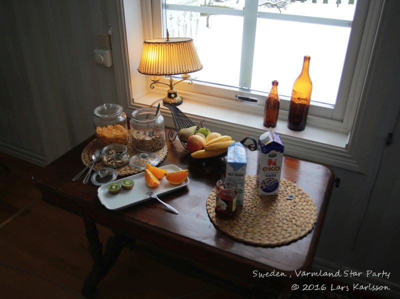 Ulvsby Gård, breakfast